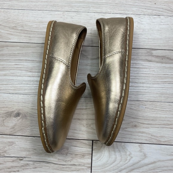 Charix Gold Women's Loafers - Picture 4 of 11